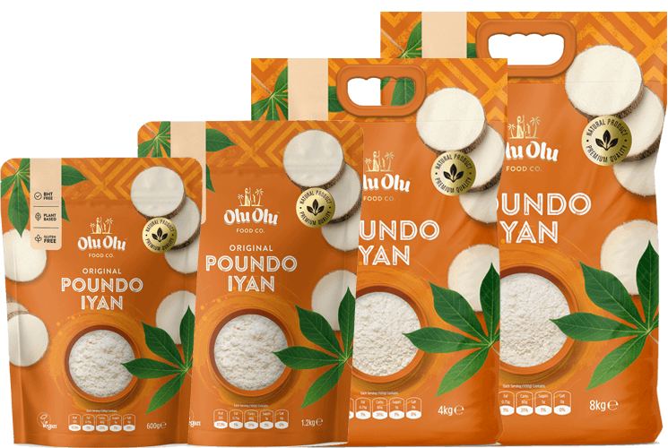 Olu Olu Pounded Yam 8 kg
